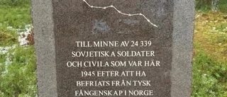 Krigsfångar – inte Sovjet – hedras i Luleå