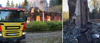 Familjens hus brann ned till grunden – för andra gången: "Är helt ofattbart, går inte att ta in"