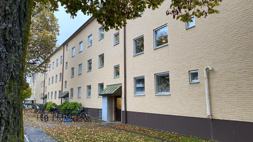 Bostadsbolagets lägenheter på Lysingsvägen i Västervik. Här finns en av de billigaste lägenhetera som finns till uthyrning i kommunen just nu.