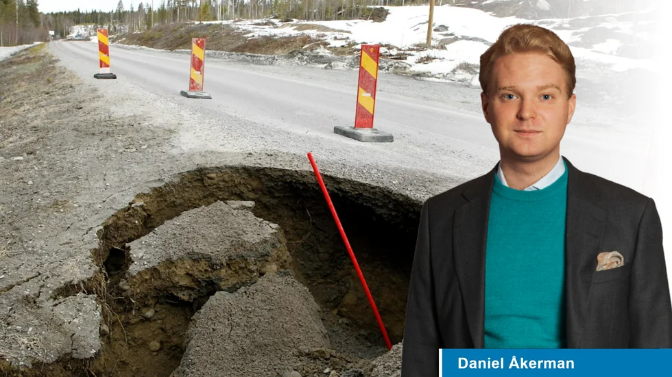 Många vägar är i kraftigt behov av underhåll, men det är för få som faktiskt får det.