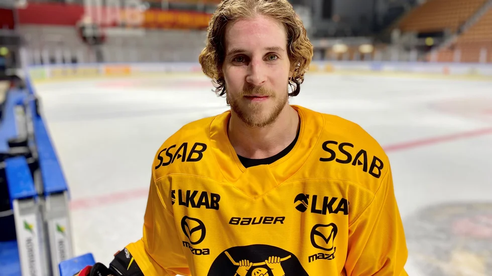 "Det känns bra att vara igång", säger Mario Kempe efter sin första träning med Luleå Hockey.