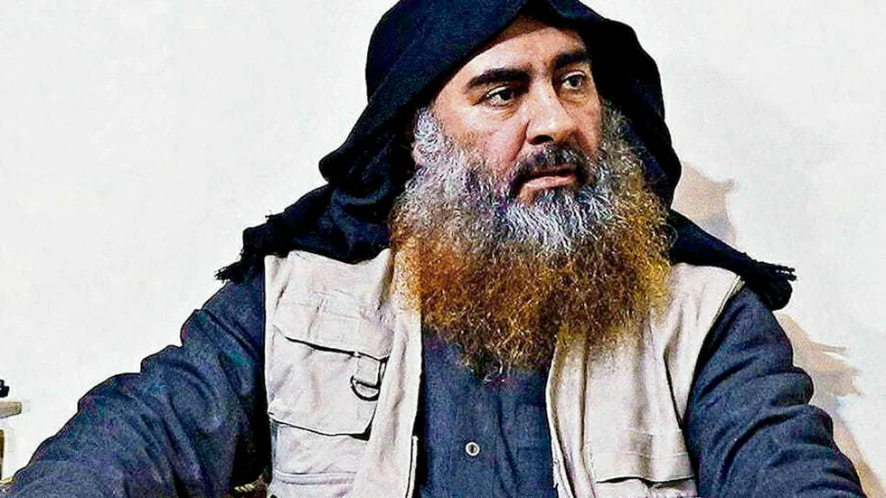 IS grundare Abu Bakr al-Baghdadi. Arkivbild.