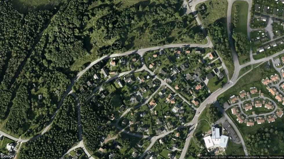 Området kring Bergadalsvägen 9