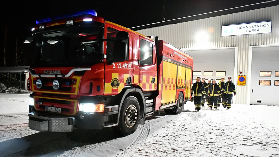 Under veckan har Bureå deltidskår gjort hembesök för att dela ut broschyrer, informera och ställa frågor om brandskydd i hemmet.