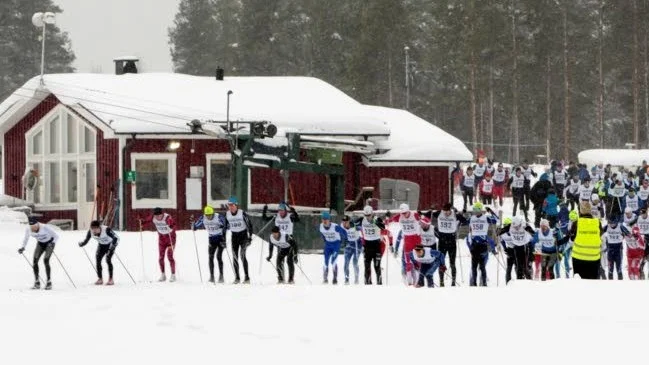 Det ser ut att bli full fart i längdspåren vid Kanis även i fortsättningen. Älvsby IF Skidor är nära en lösning på styrelsekrisen. (Arkivbild)