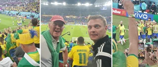 Idrottsprofil hemma i Strängnäs från Qatar med blandade känslor: "Uppbyggd av 974 containrar och ska rivas efter VM"