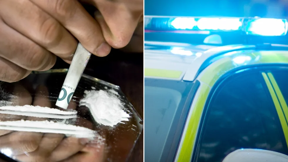 Trosabon hade kokain och cannabis i blodet när han stoppades av polisen i en västsvensk stad.