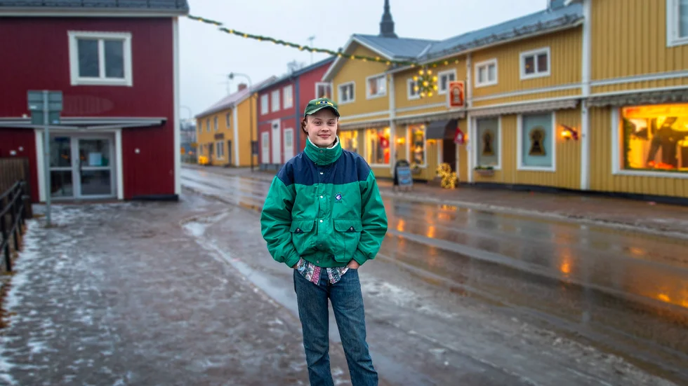 Rasmus Gabrielsson Eriksson tyckte det var nervöst att dejta på teve.
