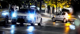 Taxiförare blev pepparsprayad