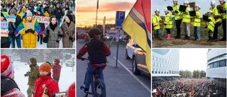 Nya krogar, slopade restriktioner och en makalös debut • Ett intensivt nyhetsår i 30 utvalda bilder 