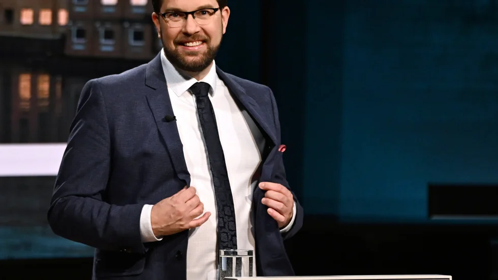 ALLIERAD. Jimmie Åkesson (SD) stöttar en regering som har näringslivets intressen närmast hjärtat.