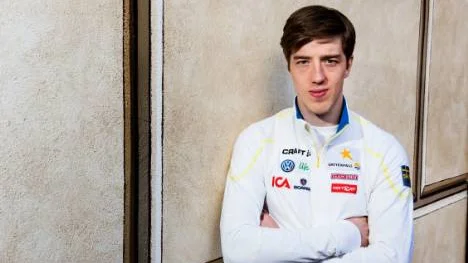 Halv norrbottning. Calle Halfvarsson är svärson till förbundskapten Lars Öberg, en relation som skulle kunnat bli problematisk. "Det har funkat bättre än jag trodde", säger han.