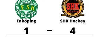 SHK Hockey toppar tabellen efter seger