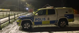 Flera patruller på plats när polisen sökte efter person i Gånsta