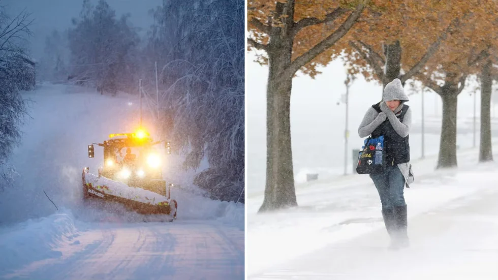 Busvädret kan ställa stora problem i trafiken längs Västerbottenskusten.