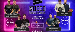 Se veckans omgång från Padel Arena Katrineholm