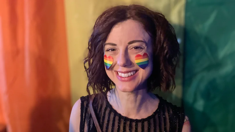 Linnea Wikman, vice ordförande RFSL, var på plats för att fira Pride hela natten: "Festen blev en succé! Mycket folk och bra stämning. Jag kunde inte varit nöjdare", säger hon.