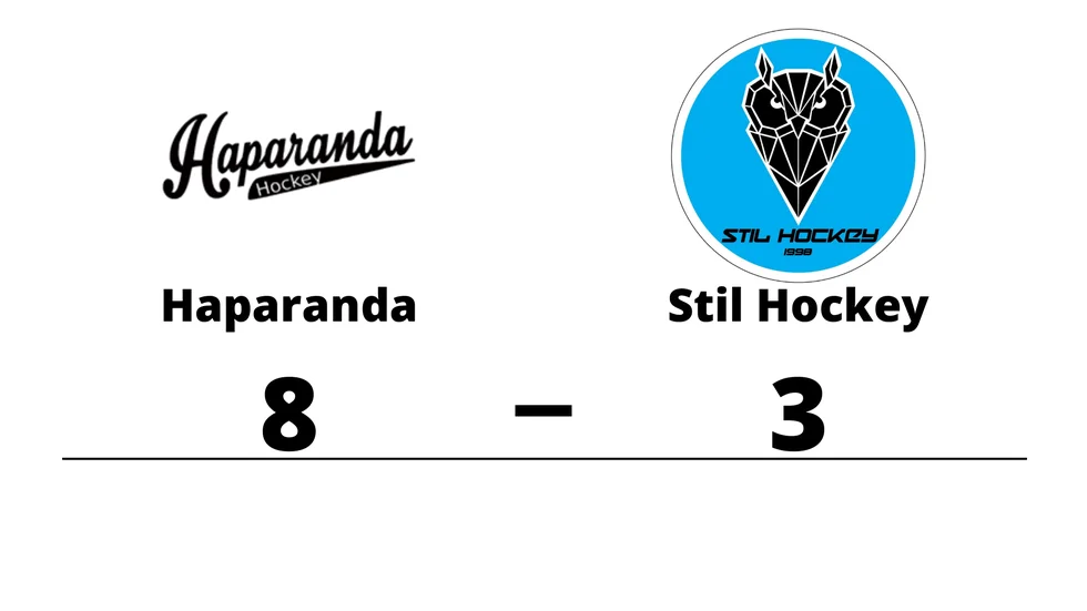 Haparanda HF vann mot Stil Hockey