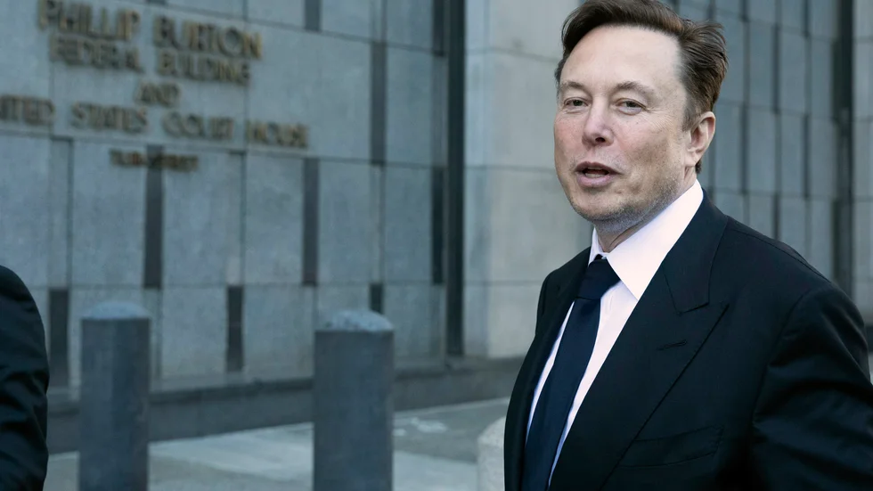 De superrika bör betala mer i skatt, skriver Ingela Björck. På bilden Elon Musk, en av världens rikaste människor.