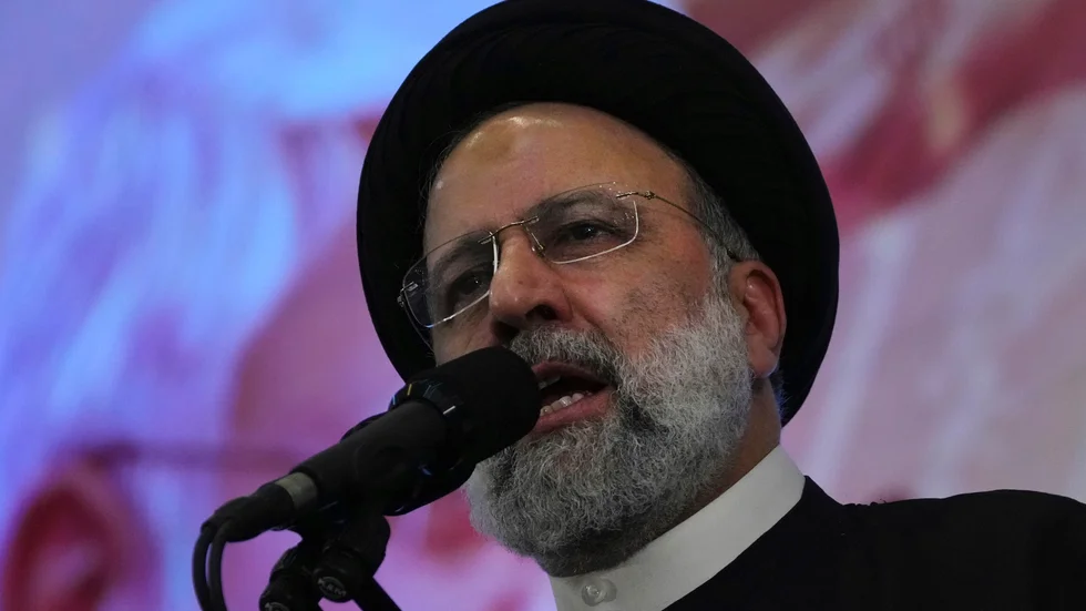 Irans president Ebrahim Raisi. Arkivbild.