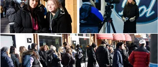 Många köade i timmar för att söka till "Idol"