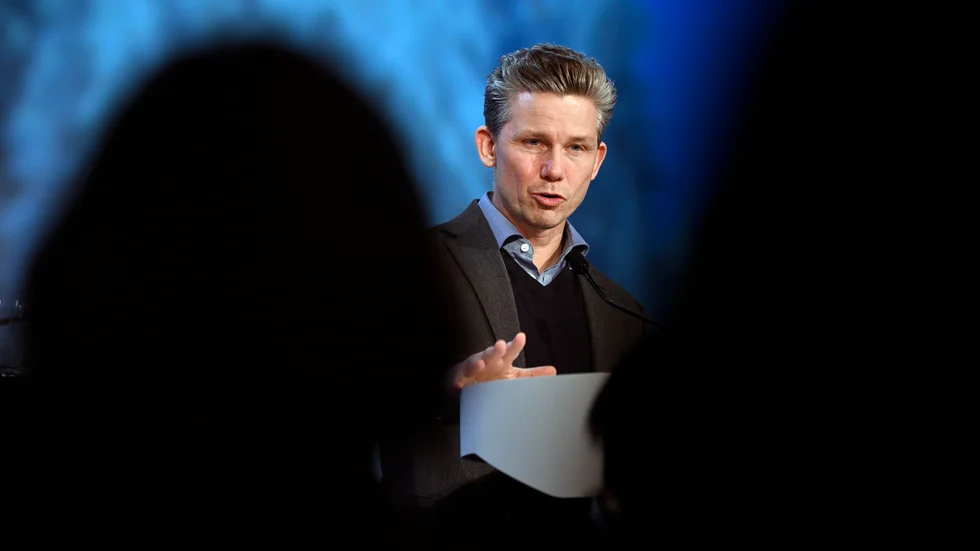Försvarsminister Pål Jonson talade på måndagen under Folk och Försvars rikskonferens i Sälen.
