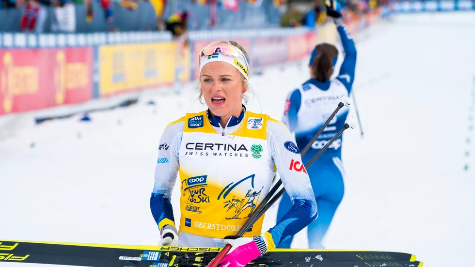 Frida Karlsson dominerar Tour de Ski hittills.