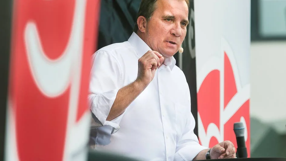 NOLIA. Stefan Löfven kom till Nolia med flera löften 2014. Bland annat att sätta igång bygget av Norrbotniabanan och tidigarelägga upprustningen av E10.