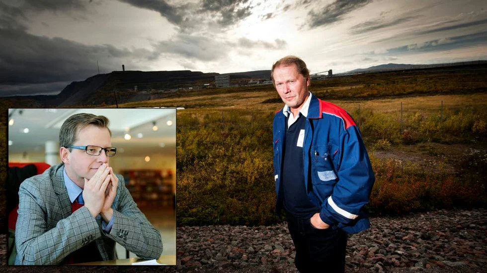 MULLER I GRUVAN. Jan Thelin, Gruvtolvans ordförande, är mycket besviken på den S-ledda regeringen, med näringsminister Mikael Damberg. "Regeringen har inte tagit greppet när det gäller LKAB. Mikael Damberg har inte varit upp här och tagit del av samhällsomvandlingen", säger han.