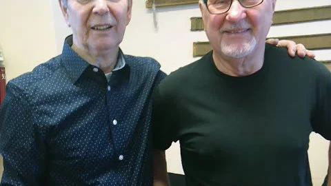 Sixten Öqvist och Börje Engström lärde seniorerna hjärt- och lungräddning.
