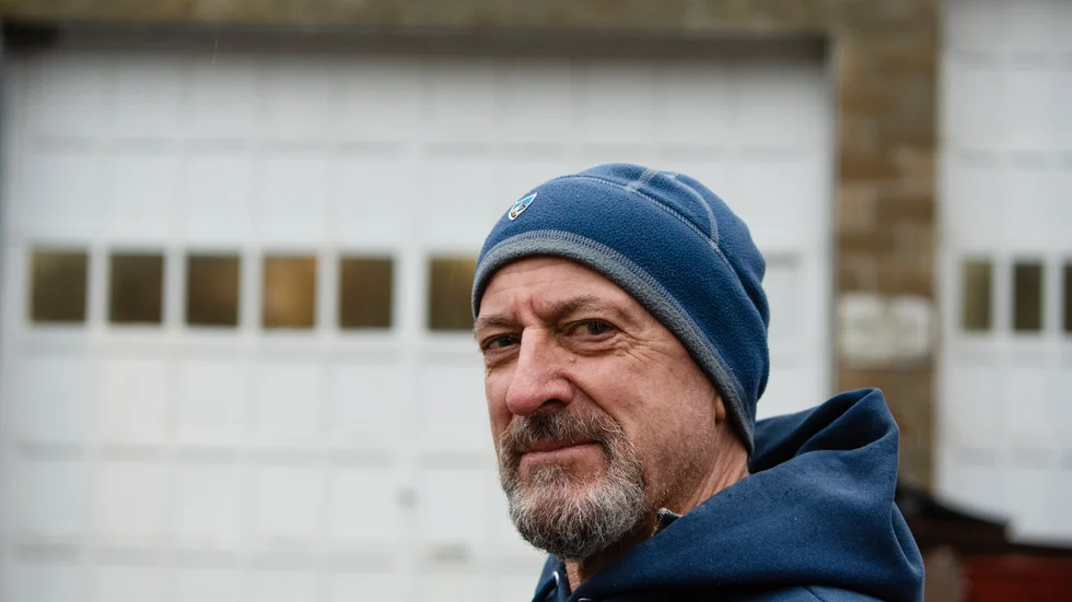 John Morgan i sin verkstad i Lisbon, Connecticut i USA. Han hoppas kunna gå i pension snart, men söker efter en efterträdare.
