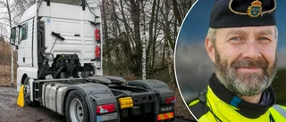 Förrymd lastbilschaufför betalade bot på 100 000: "Misstanken om brottet faller"
