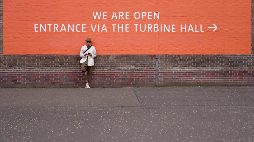 På Tate Modern i London har besökarna kunnat se samlingarna gratis sedan december 2021. Arkivbild.