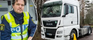 Åkeri bröt mot lagen – polisen klampade lastbil i 36 timmar ✓Förare drog utan att 100 000-kronorsbot var betald