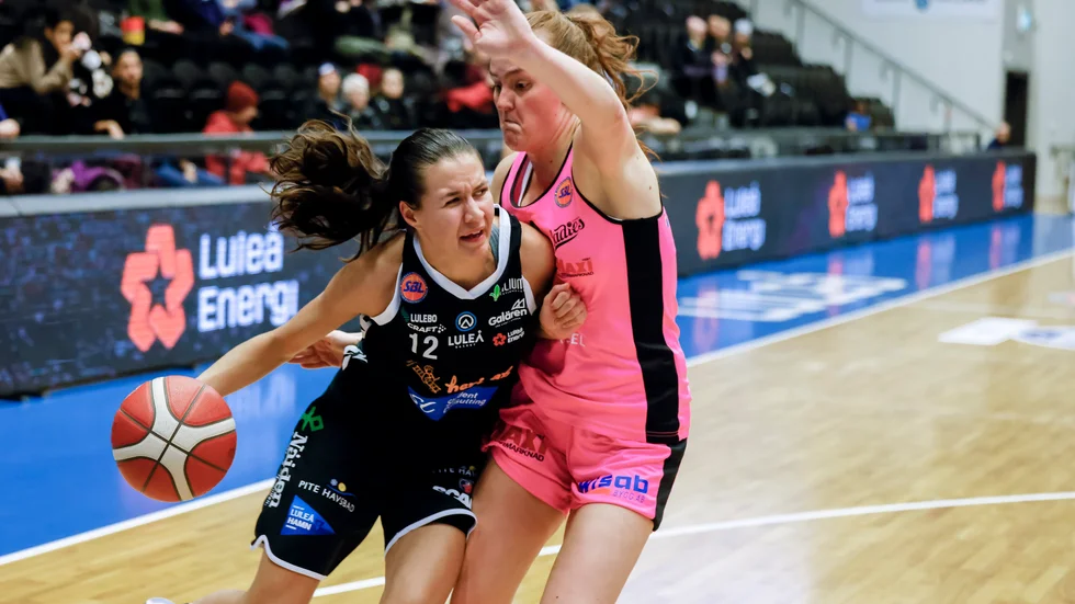 Sandra Hedlund gjorde 20 poäng i matchen mot Visby vilket också det mesta hon har gjort i en damligamatch.