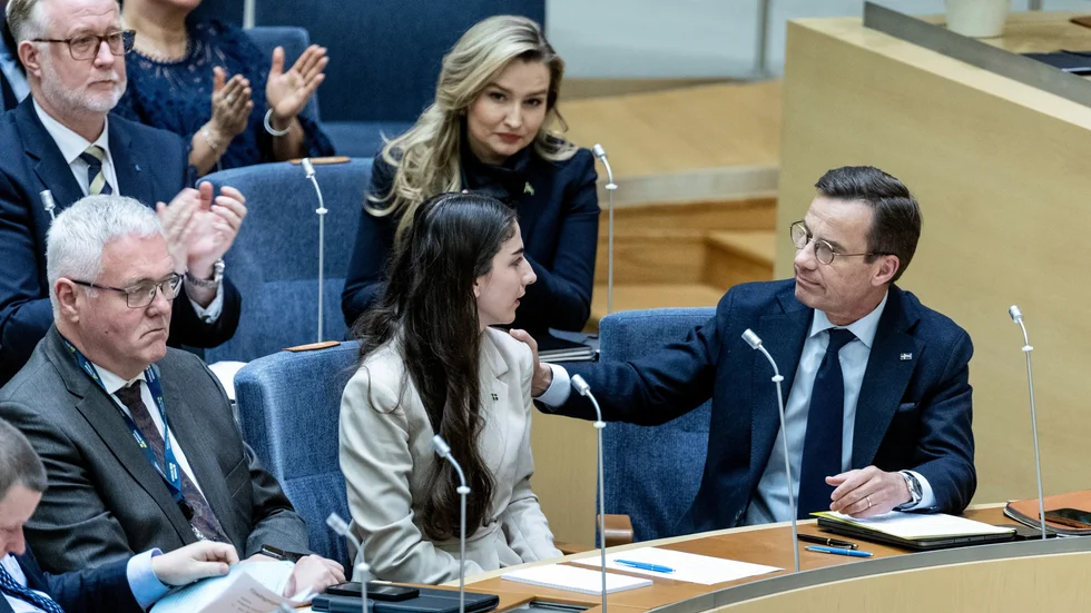 Klimat- och miljöminister Romina Pourmokhtari (L) har ett starkt stöd i regeringen, men också i riksdagen. 