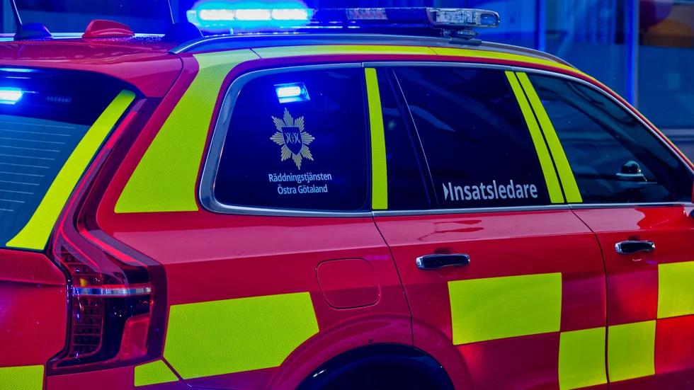 Branden startade i köket i en lägenhet.