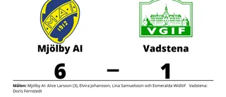 Storförlust när Vadstena föll mot Mjölby AI på Vifolkavallen