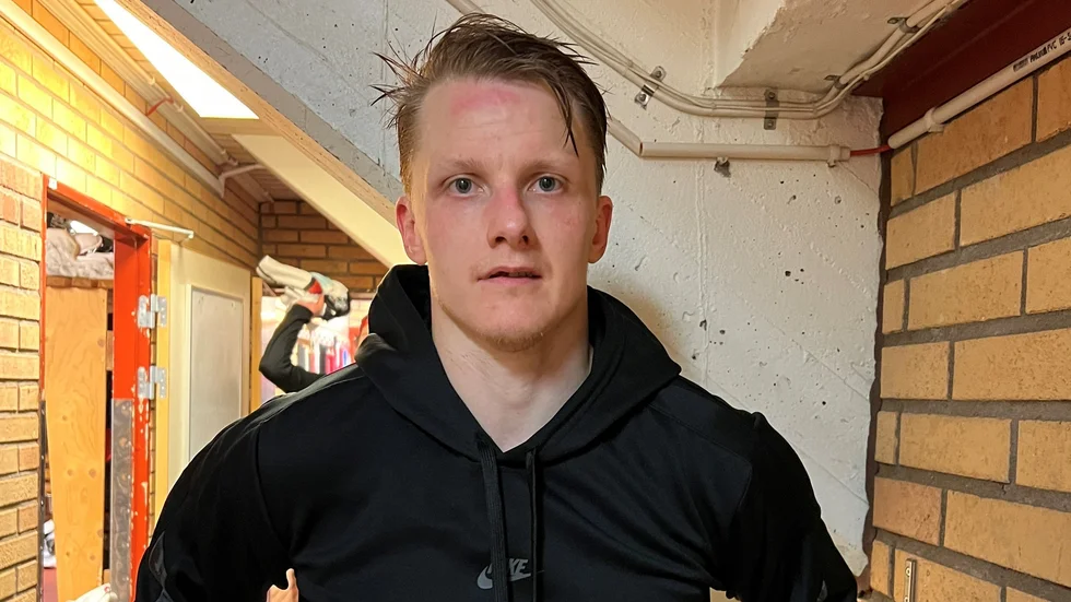 Daniel Mannberg var med och tränade när Boden Hockey gick på is. Om Bodensaren kommer att spela för klubben är inte klart än.