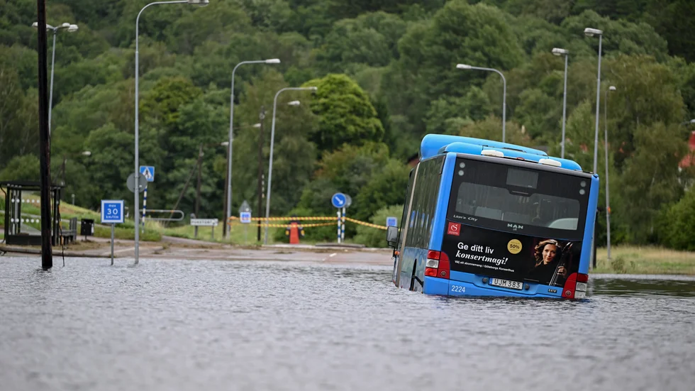 Just den här bussen har dock navigerat fel.