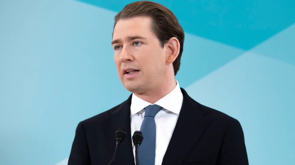 Österrikes föer detta förbundskansler Sebastian Kurz. Arkivbild.