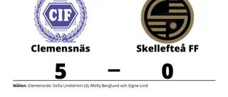 Fortsatt tungt för Skellefteå FF - förlust mot Clemensnäs
