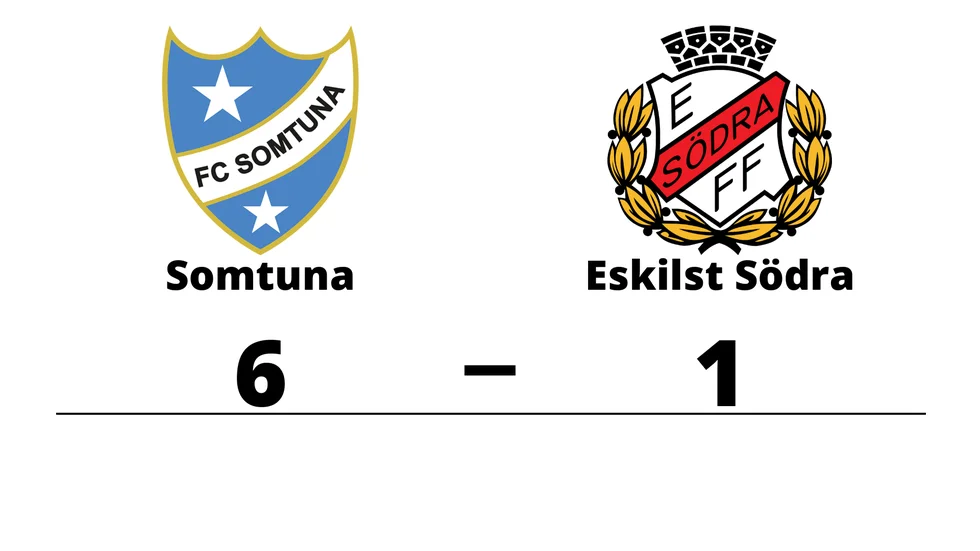 FC Somtuna U vann mot Eskilstuna Södra FF