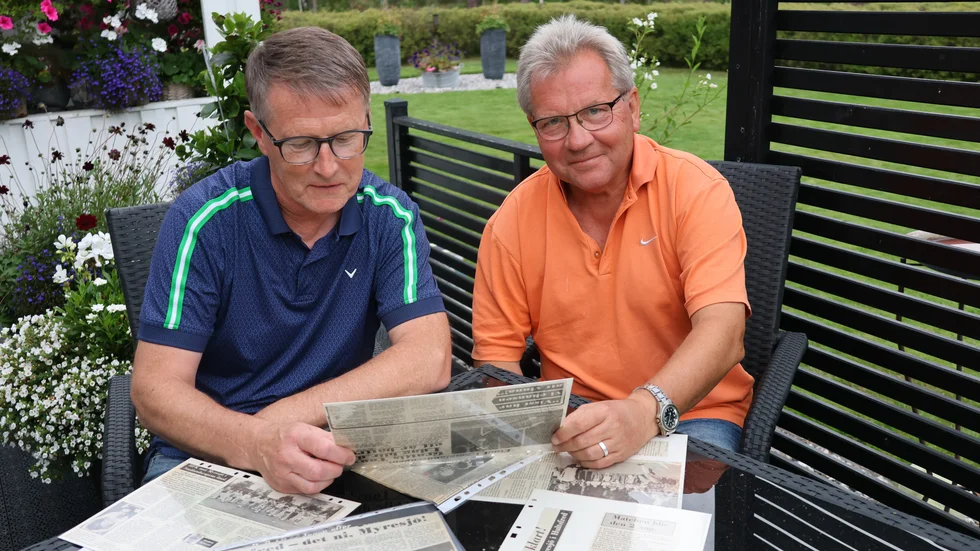 Massor av minnen, massor av tidningsurklipp. Torbjörn Karlsson och Håkan "HC" Karlsson kollar tillbaka på vad som skrevs inför och efter finalmatchen i Smålandscupen 1983. Den som Hultsfred vann. På fredag, 40 år senare, återförenas laget. 
