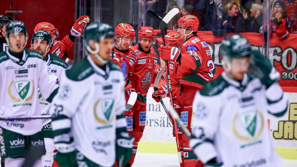 Modo fick jubla mot Färjestad.