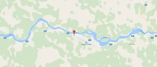 Trafikolycka på väg 395 - en person förd till sjukvården