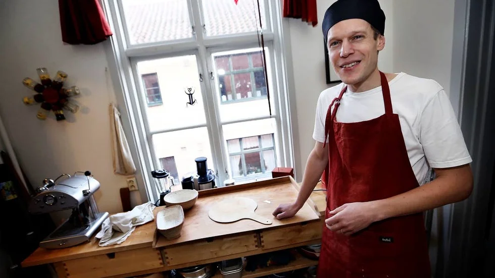 Peter Asthamn på Vadstena Bröd vill inspirera andra att göra kloka miljöval.