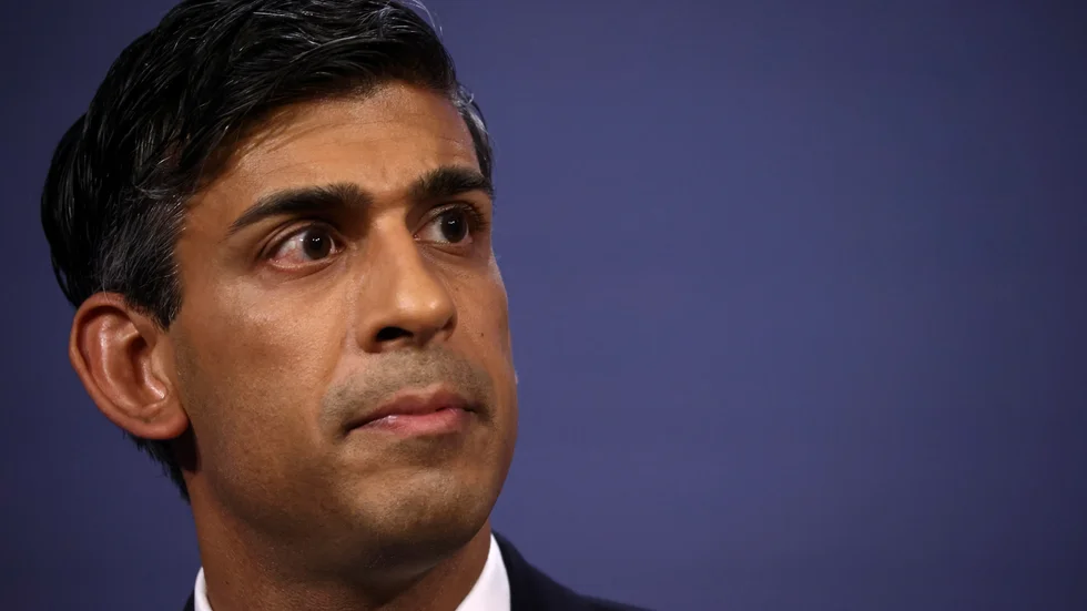 Storbritanniens premiärminister Rishi Sunak. Arkivbild.