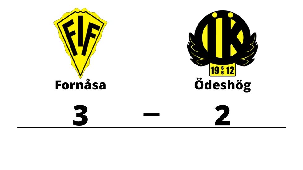 Fornåsa IF vann mot Ödeshögs IK