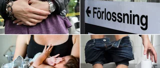 Smärta, urinläckage och tarmproblem – så många drabbas